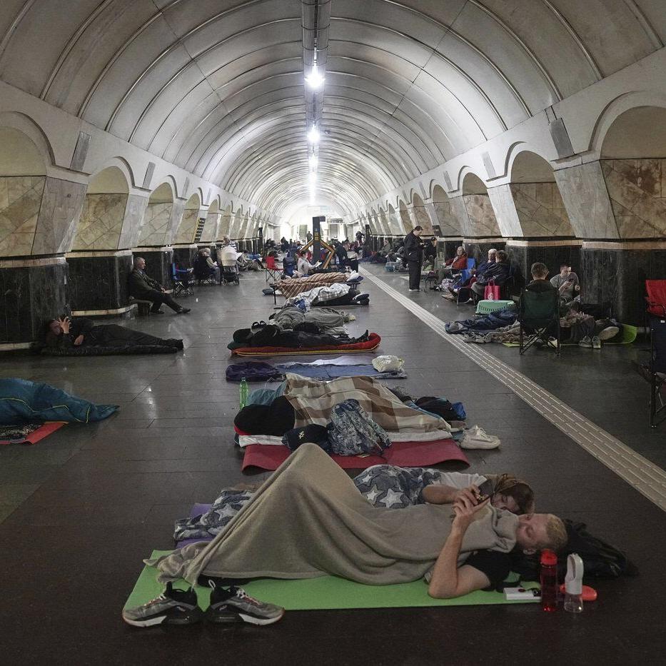 Photos show Russia's latest large missile and drone attack on Kyiv